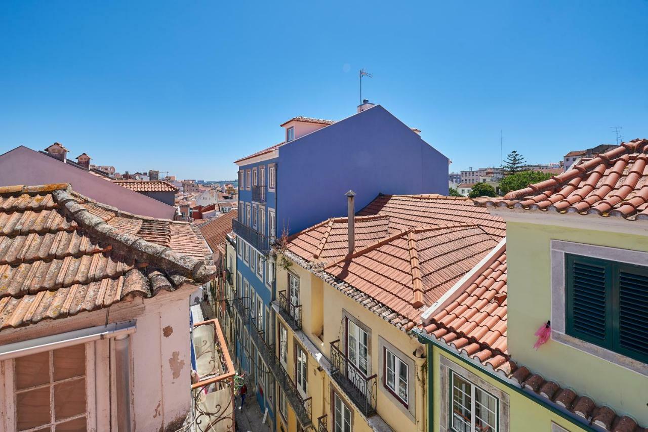 Cozy Apartment In Historic Center With Terrace Lisboa Exteriör bild