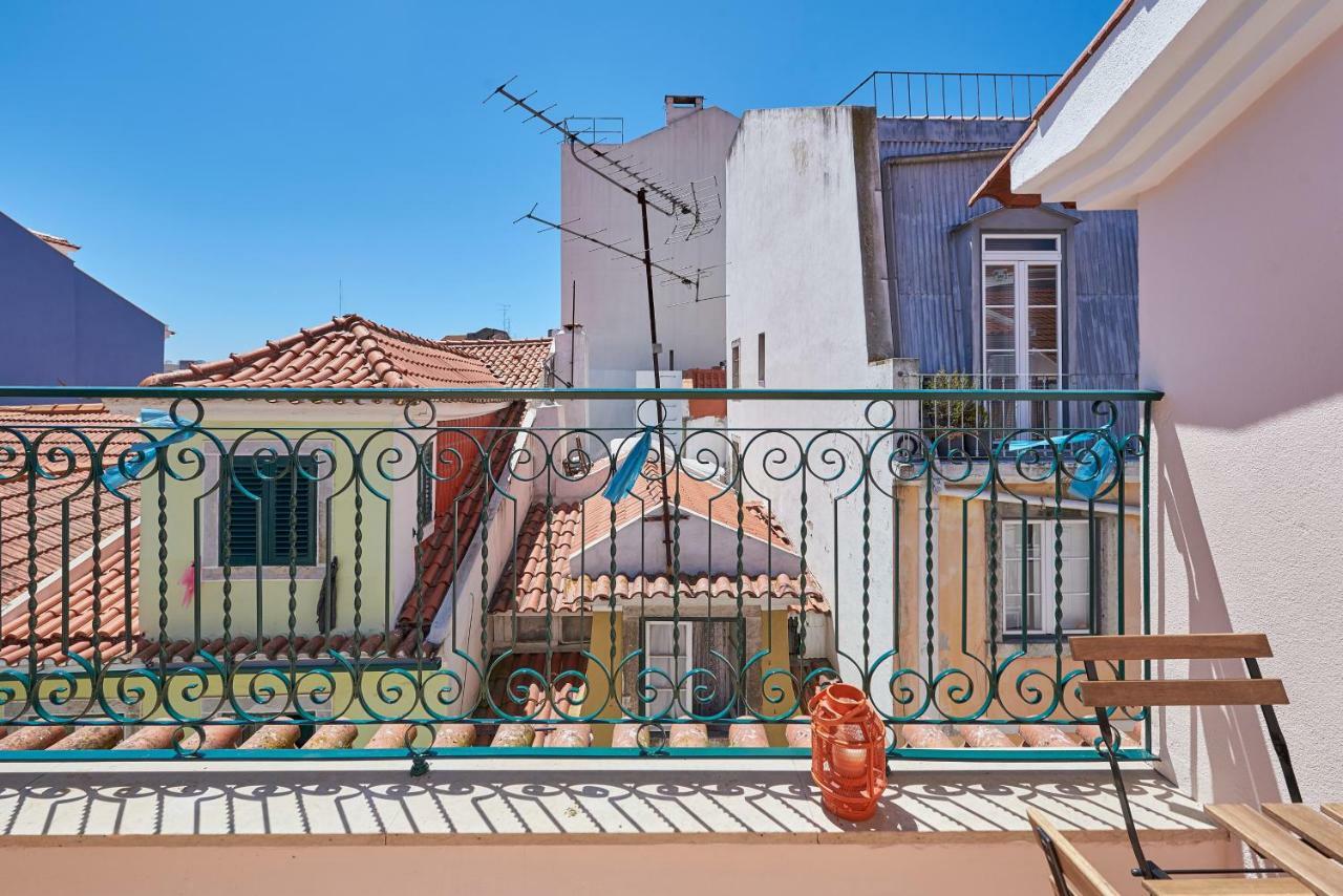 Cozy Apartment In Historic Center With Terrace Lisboa Exteriör bild
