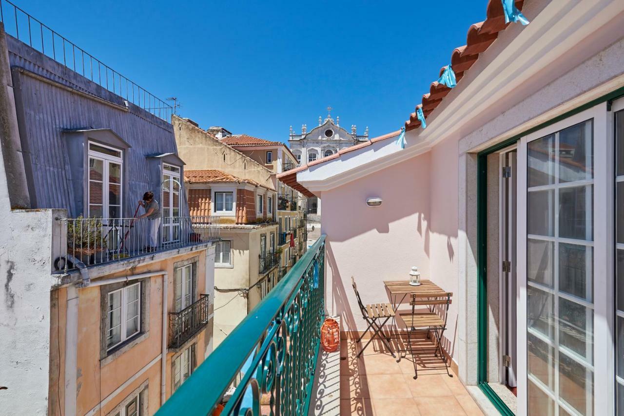 Cozy Apartment In Historic Center With Terrace Lisboa Exteriör bild